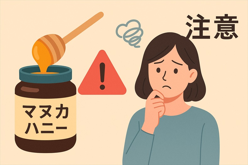 マヌカハニー食べては いけない人
