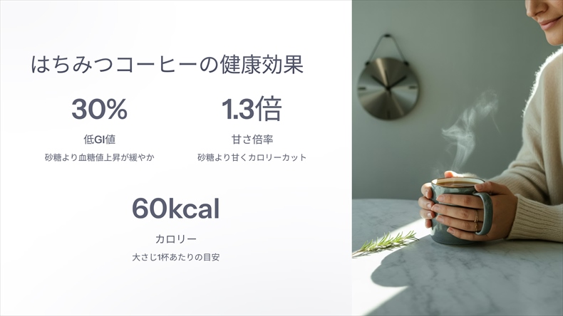 はちみつコーヒーの栄養・健康効果