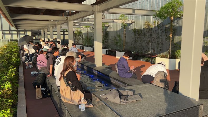がっかりしない豊洲 千客万来:(無料)おすすめ足湯