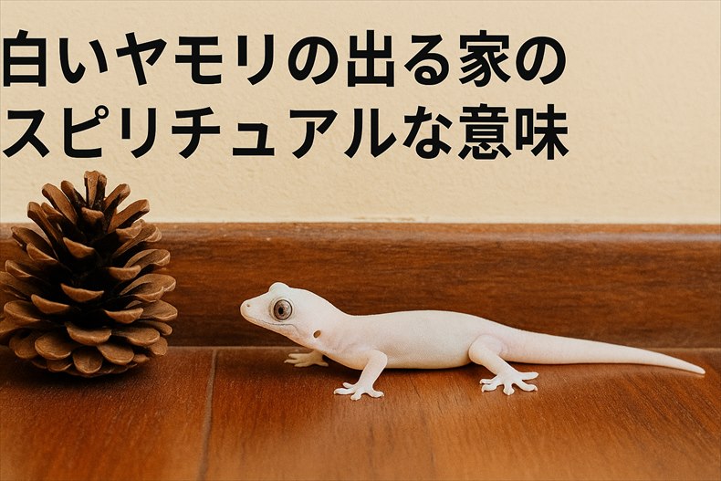 白いヤモリの出る家とスピリチュアル