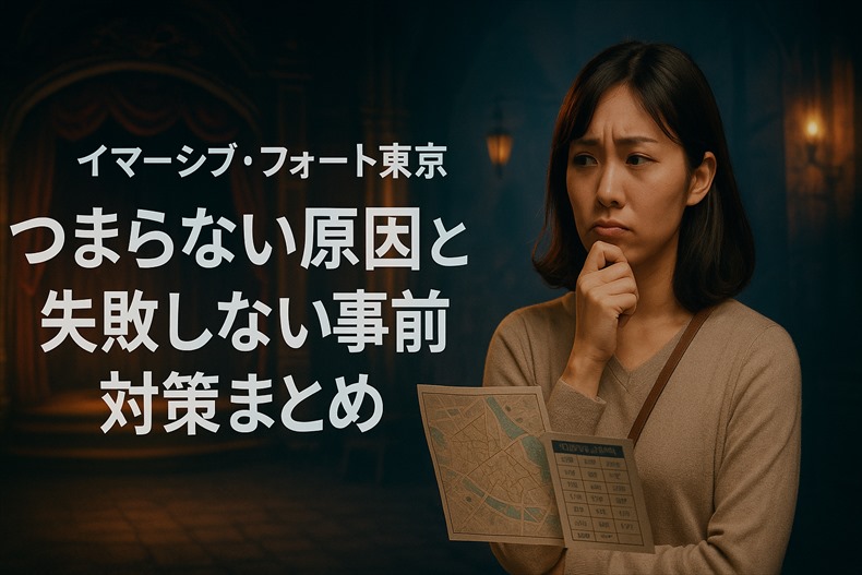 イマーシブ フォート東京つまらない